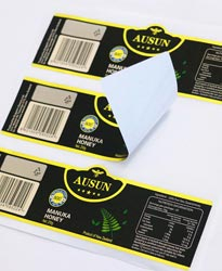 蜂蜜不干膠標簽_食品不干膠標簽